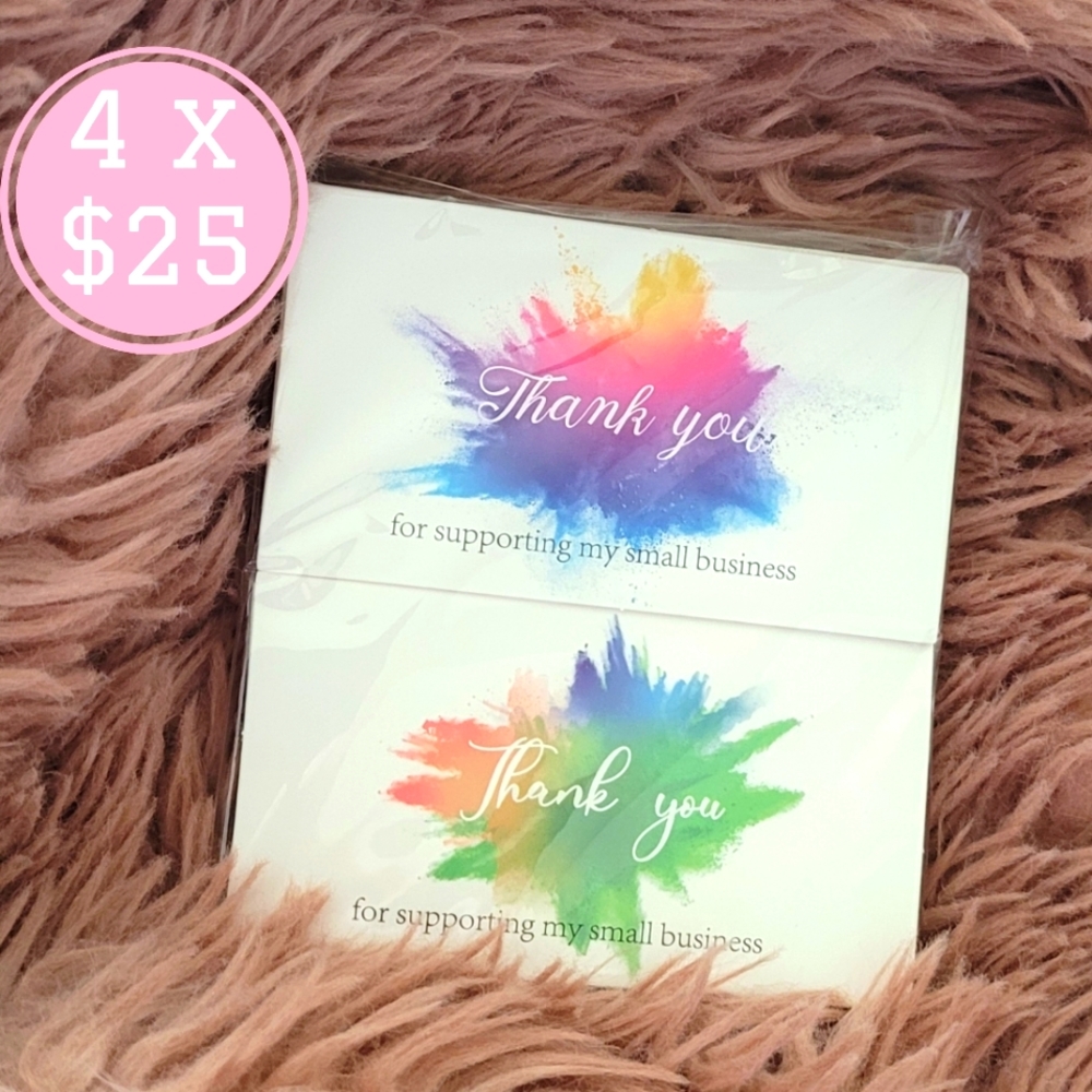 (60) THANK YOU cards
